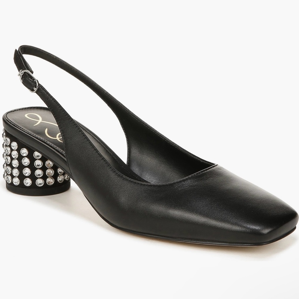 SAM EDELMAN Leather Slingbacks